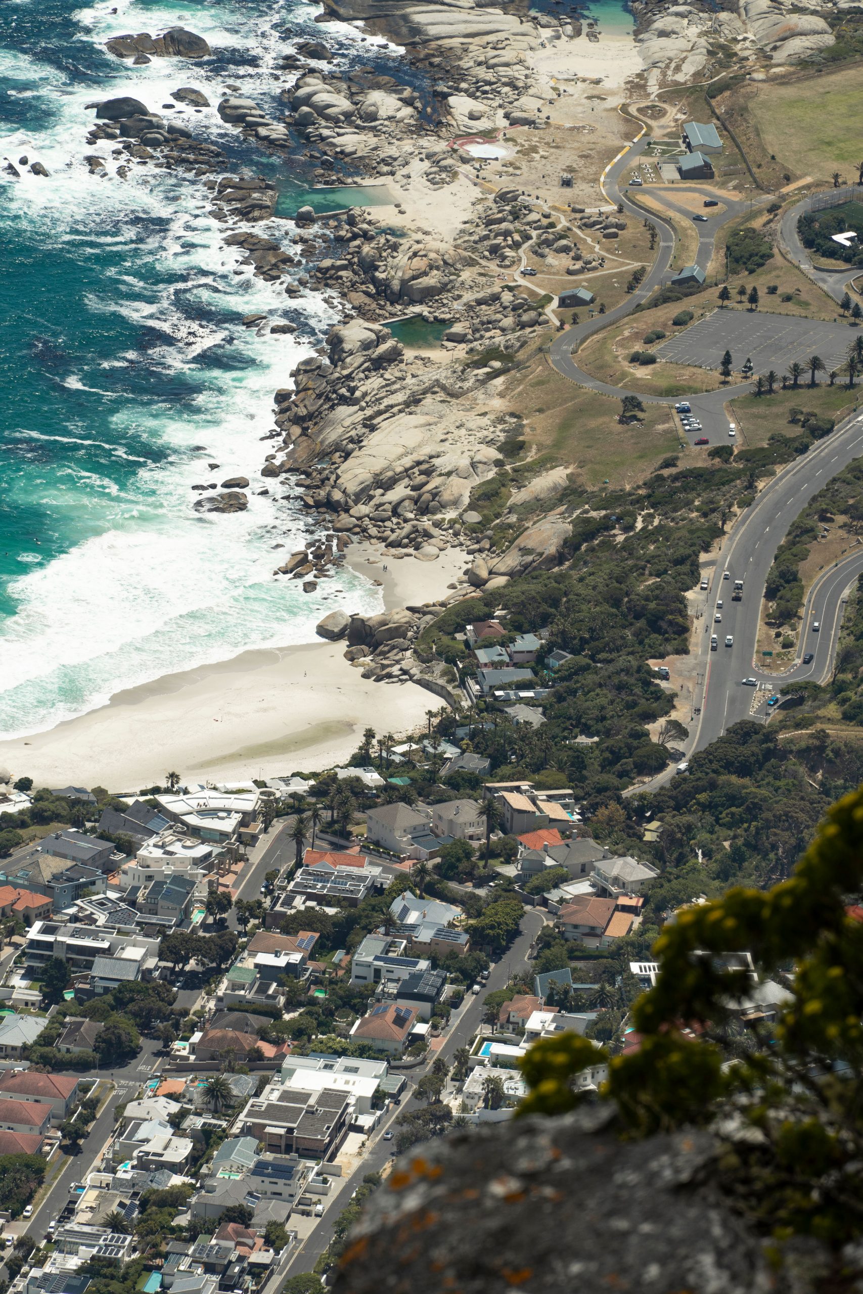 Small beach near Cape Town