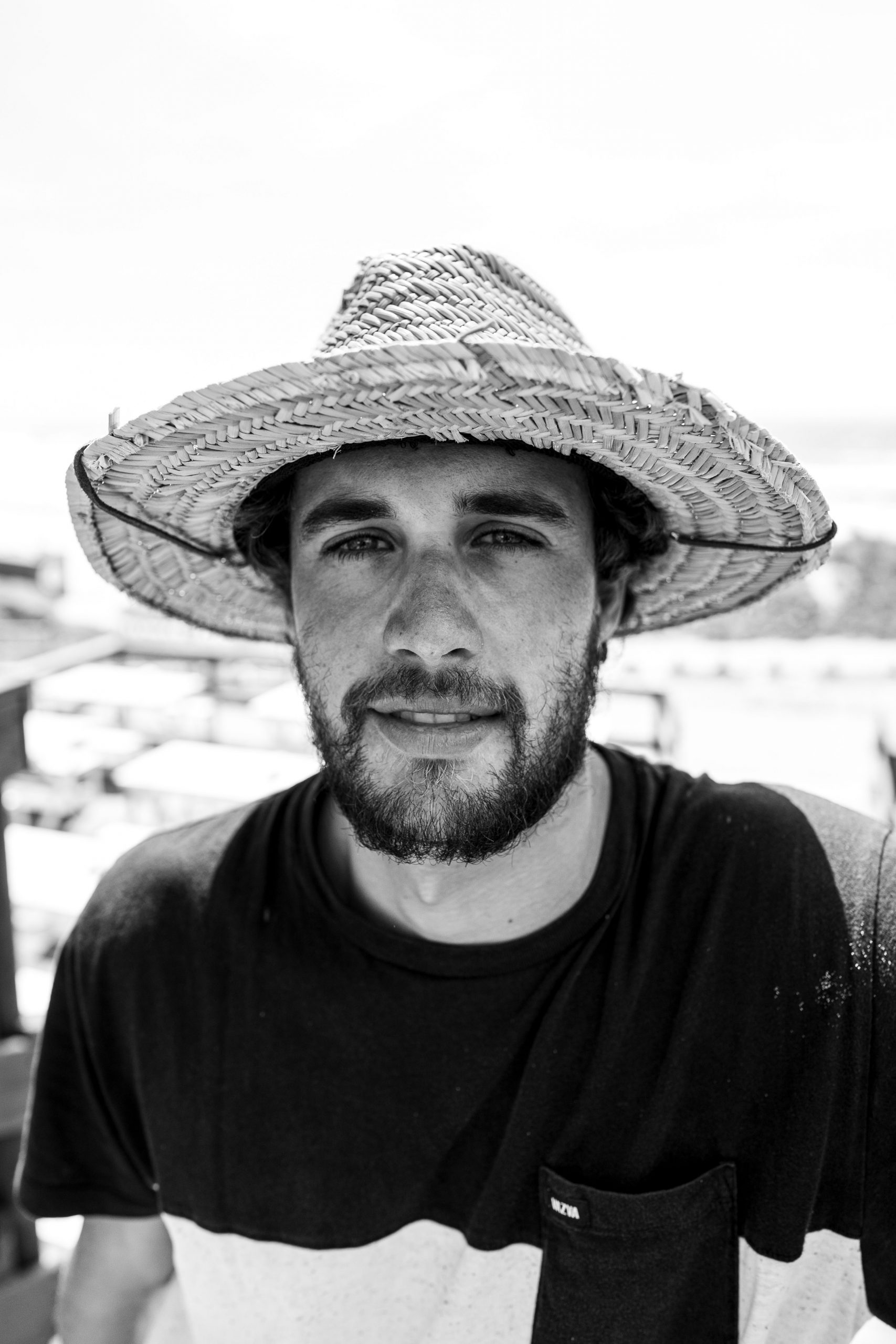 Friendly man with a hat