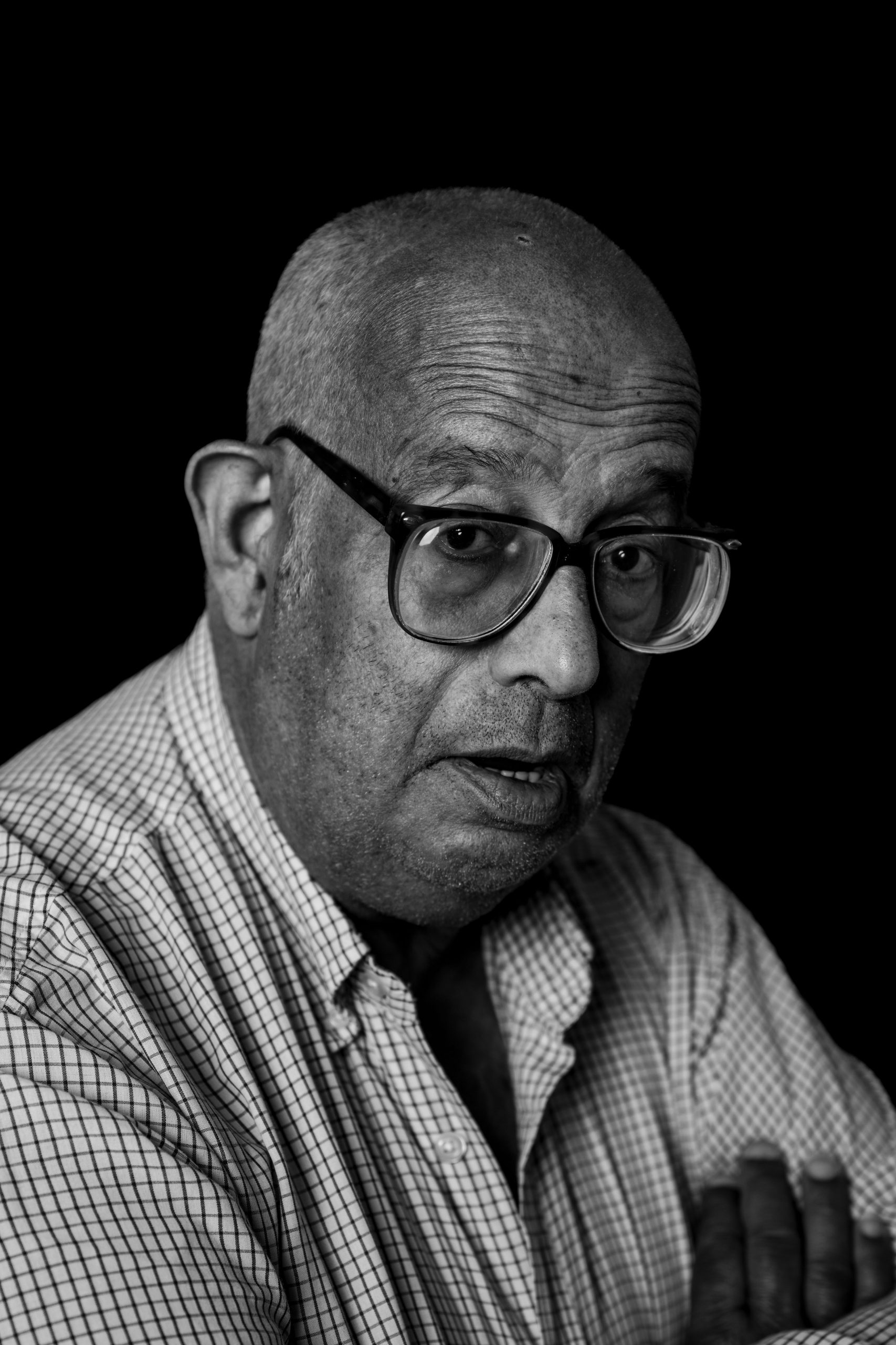 Portrait of an old man